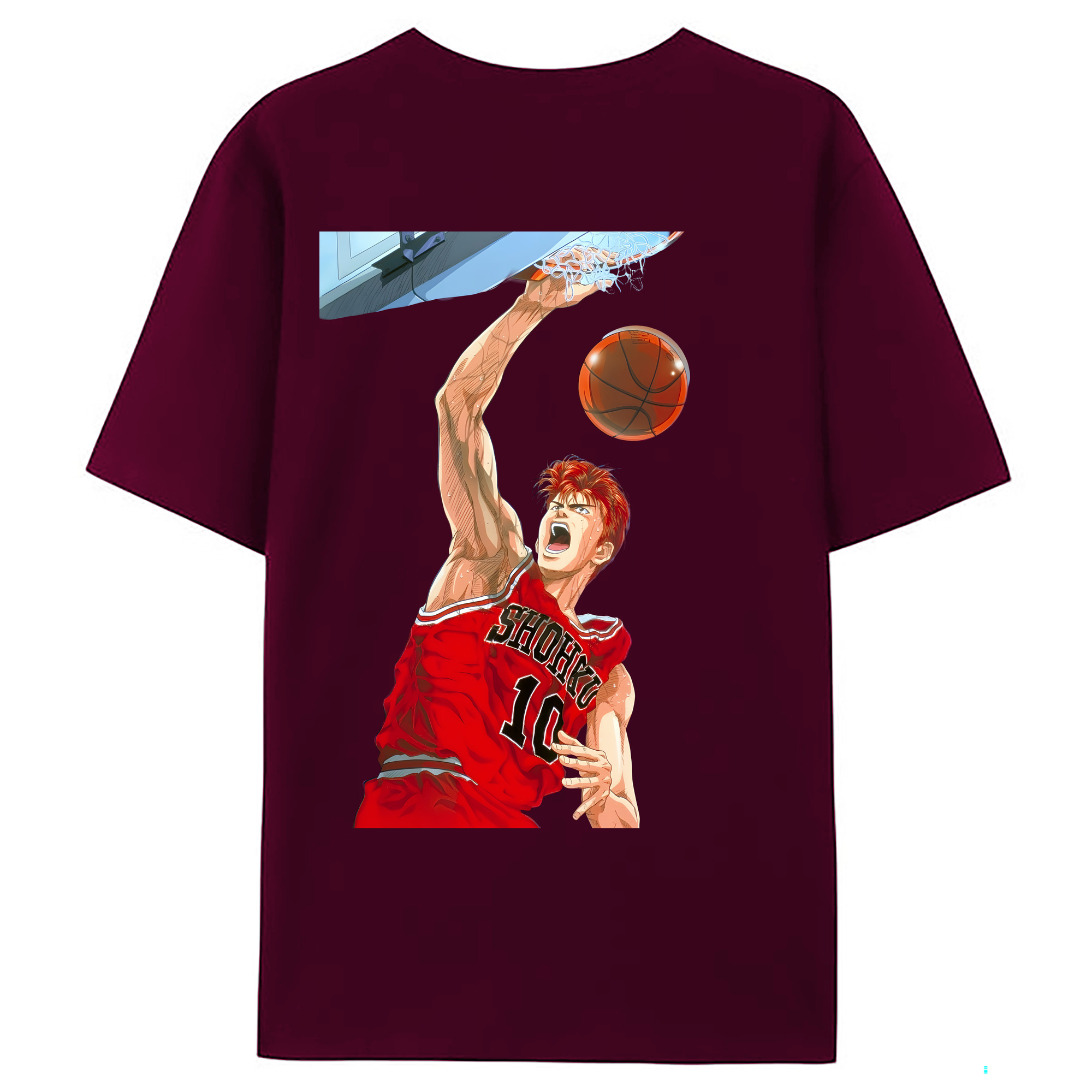 （画像用） SLAM DUNK／スラムダンク レディース半袖Tシャツ(バックプリント)